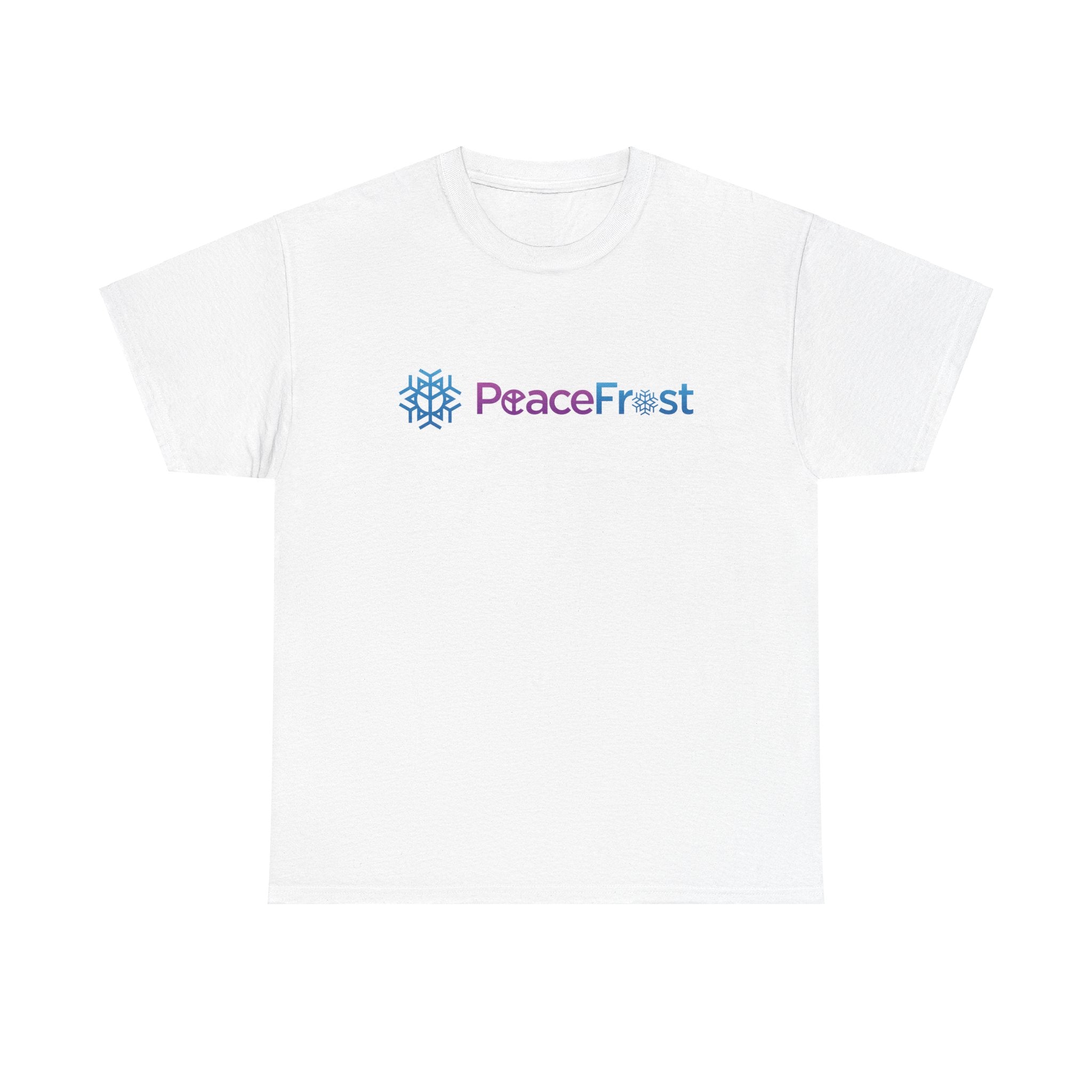 Unisex Heavy Cotton Tee - PeaceFrost Black