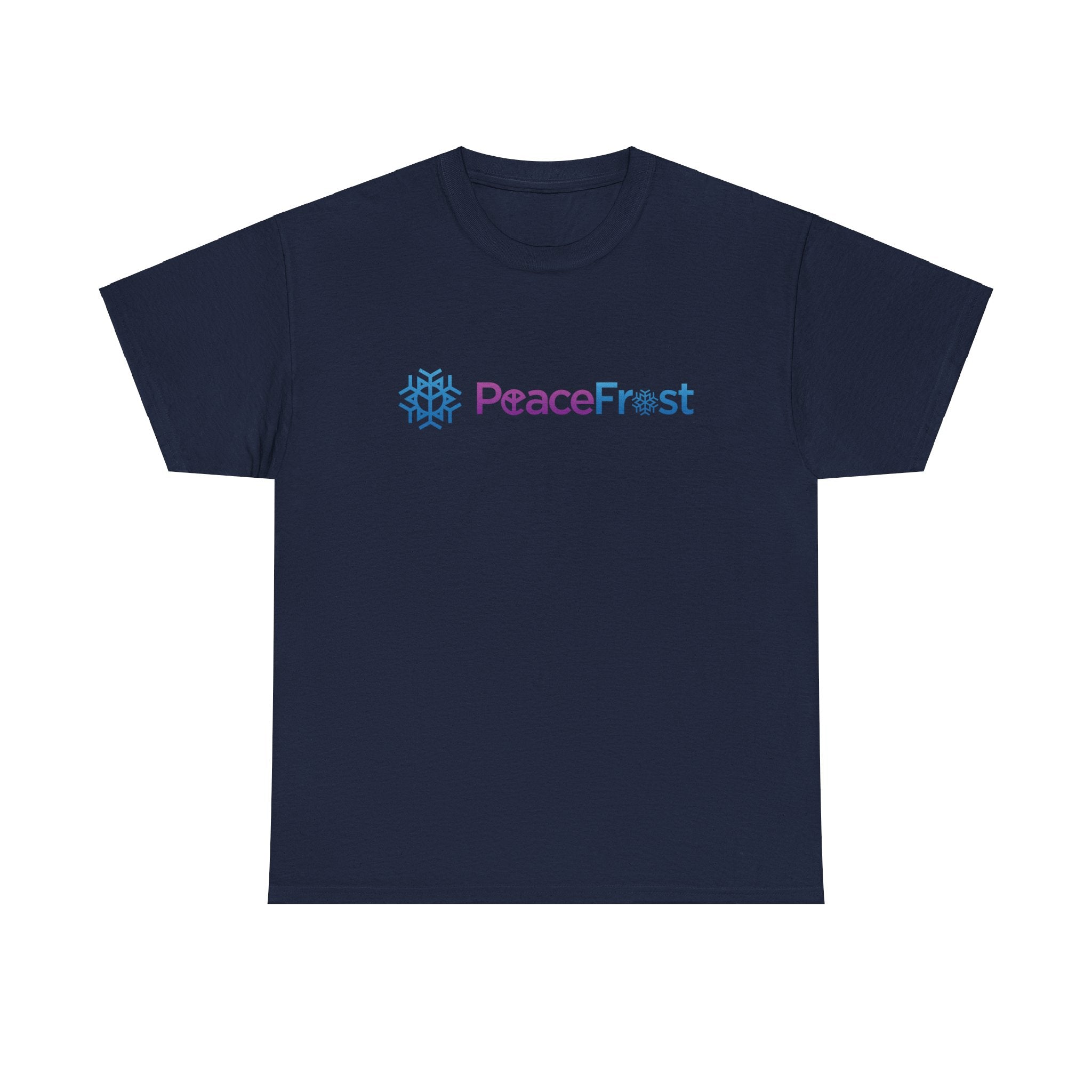 Unisex Heavy Cotton Tee - PeaceFrost Black