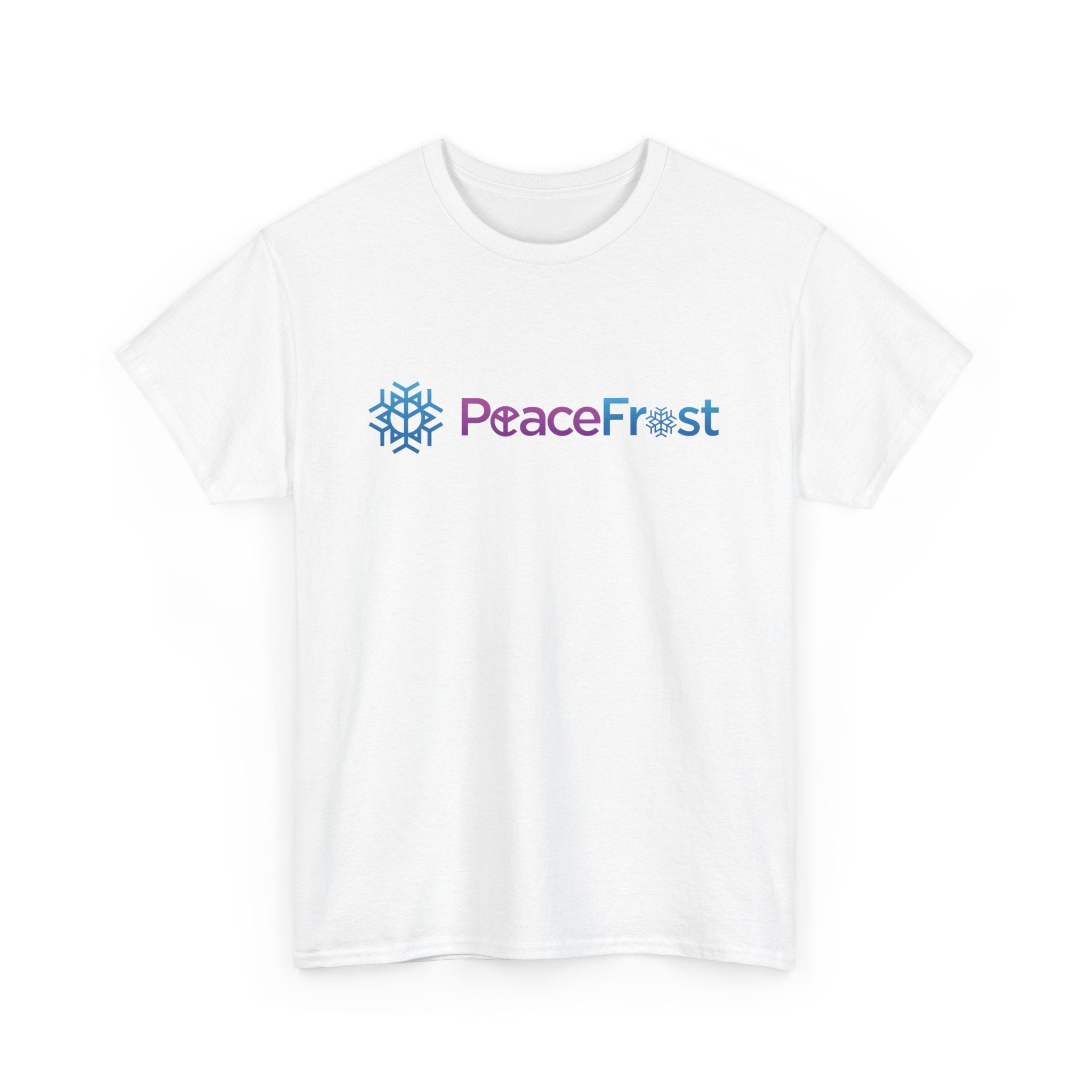 Unisex Heavy Cotton Tee - PeaceFrost Black